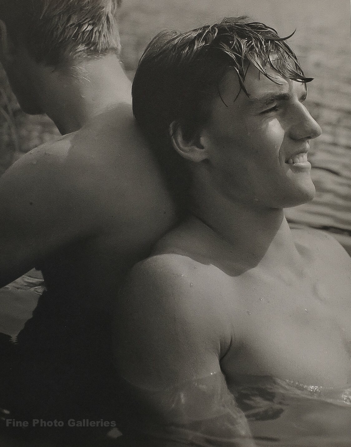 1990 BRUCE WEBER Vintage Young Male ROB KEITH Swim Lake Gay Int. Photo Art 11X14