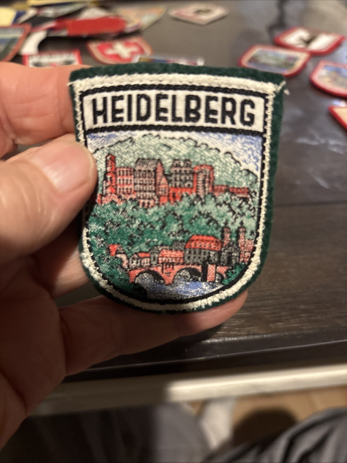 Vintage 1950s Heidelberg patch NICE Germany