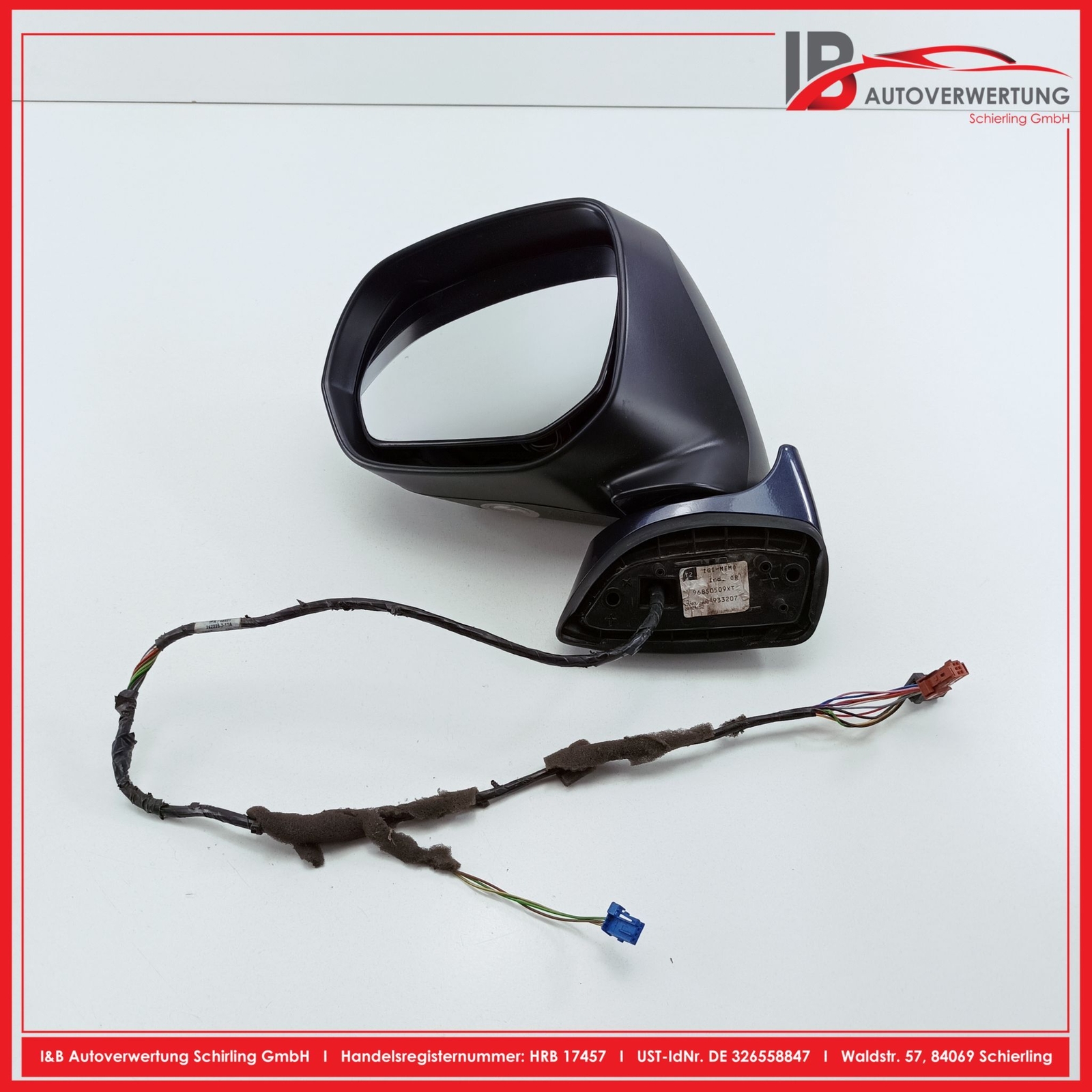 CITROEN C4 PICASSO 2.0 HDI 138 LEFT WING MIRROR WITH INDICATOR 96850509XT