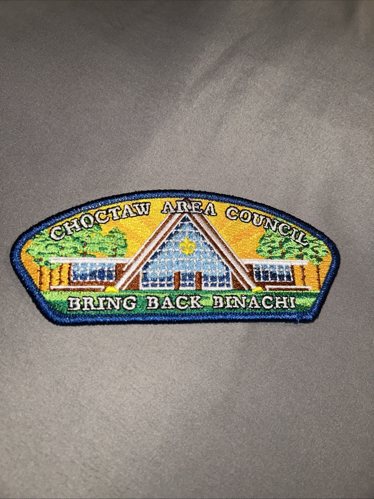 Mint CSP Choctaw Council Mississippi SA-? Bring Back Binachi 200 Made Blue Bdr