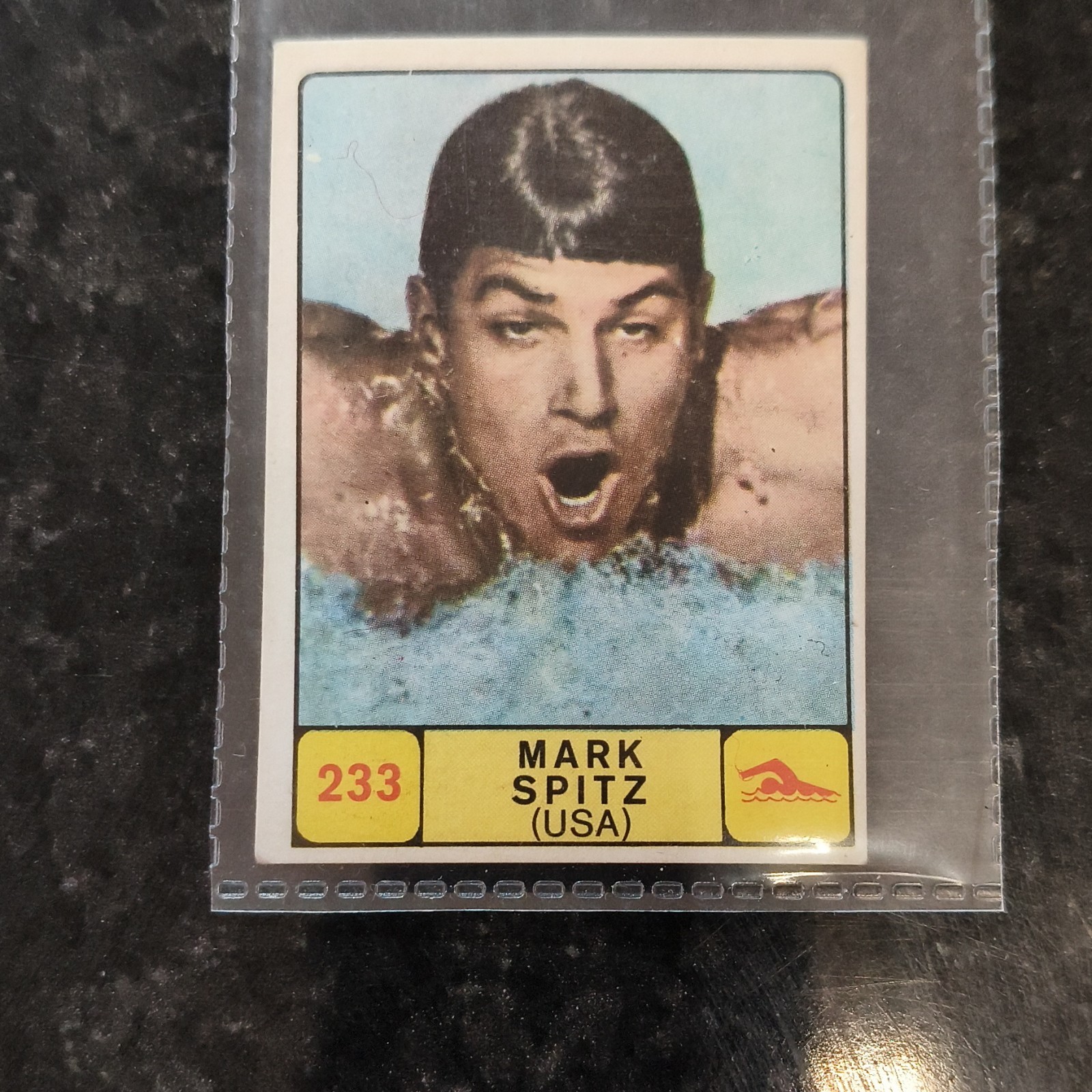 1968-69 Panini Sports Champions Mark Spitz Swimming Olympics #233