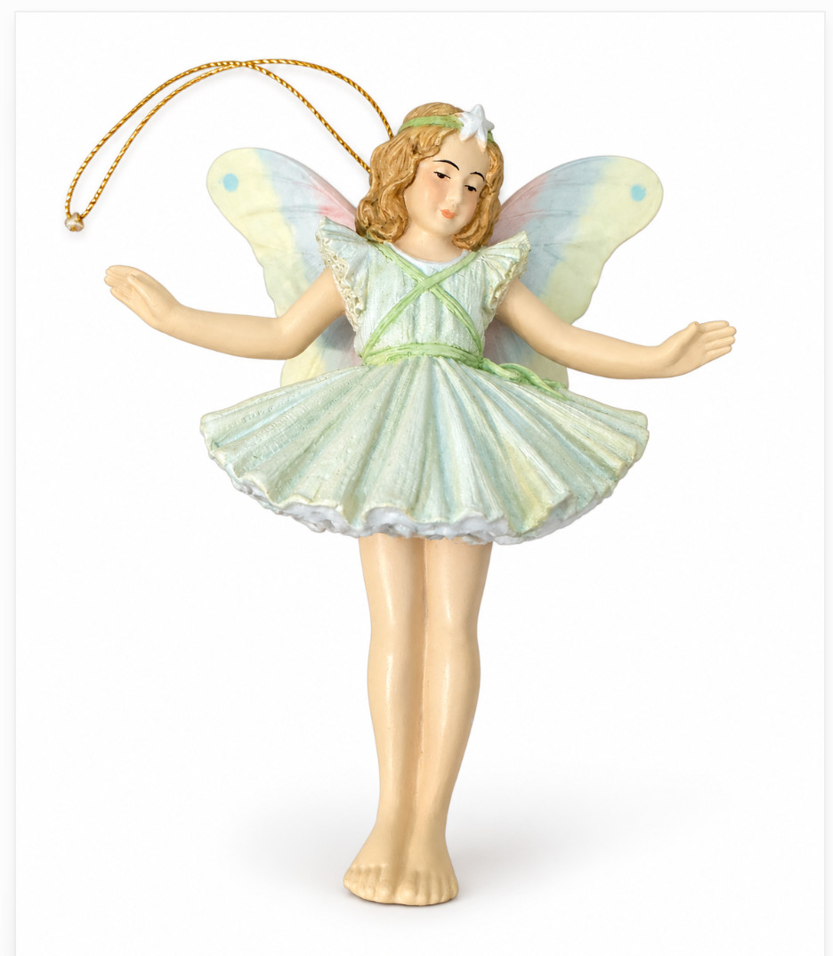Cicely Mary Barker CHRISTMAS TREE FAIRY Flower Fairies Figurine #86922 Series IV