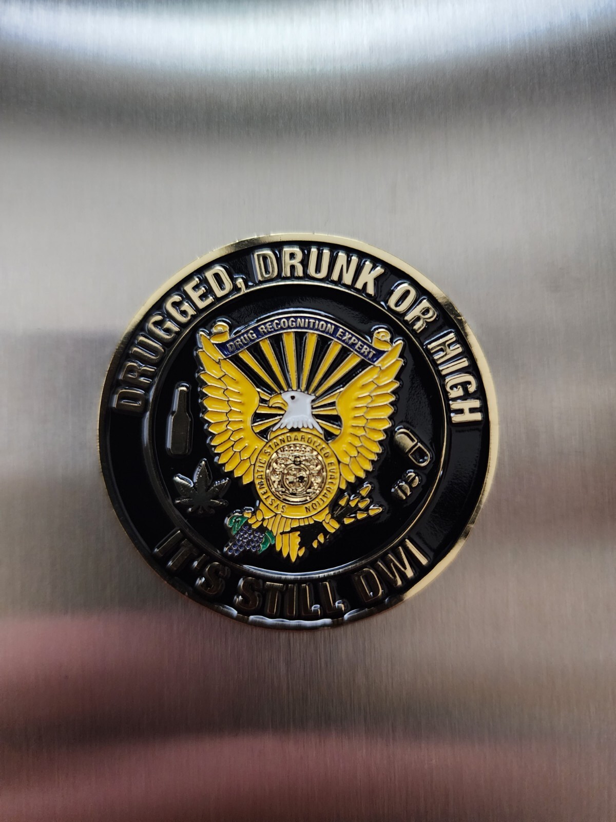 St Joseph, MO DRE 3d Challenge Coin