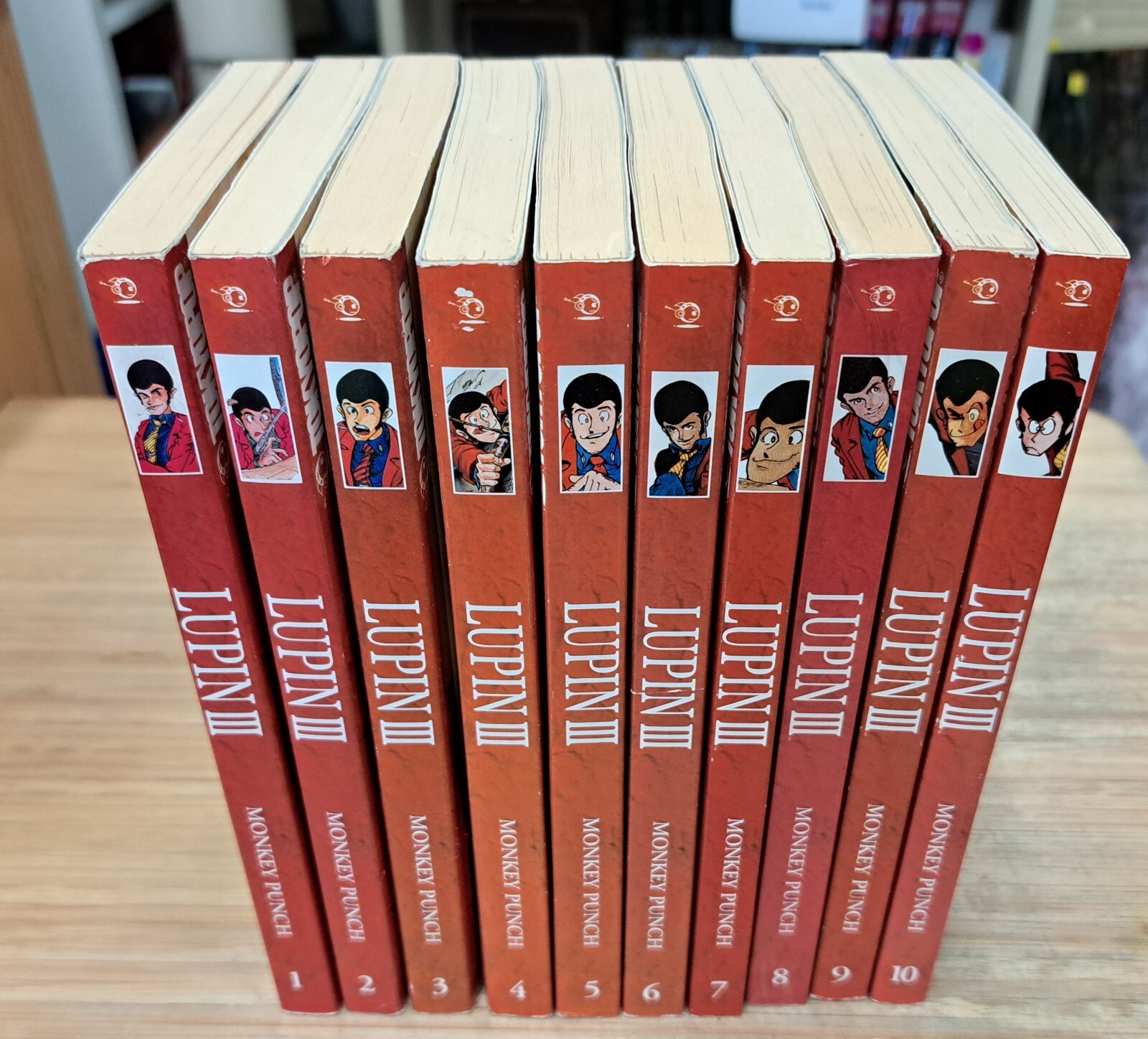 (10) Lupin the 3rd III World's Most Wanted English Manga Vol. 1 - 10 Tokyopop
