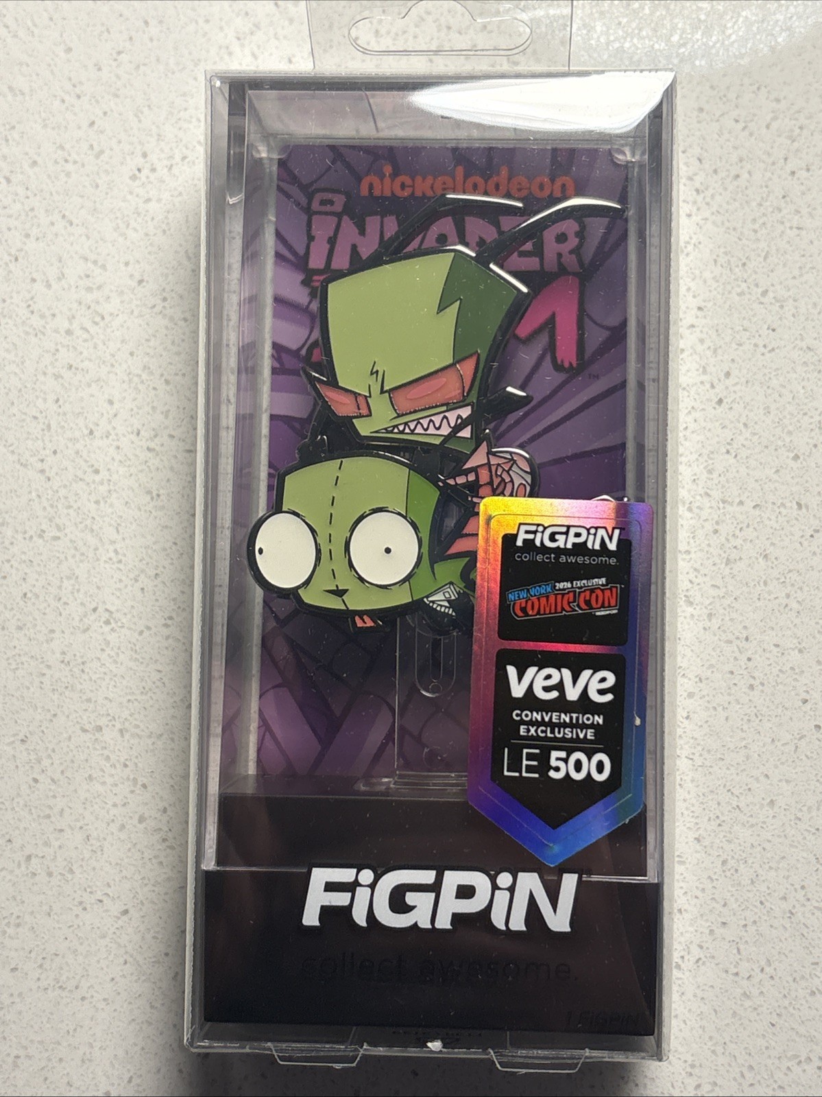 NYCC 2026 VeVe EXCLUSIVE FiGPiN - INVADER ZIM PIN LE 500