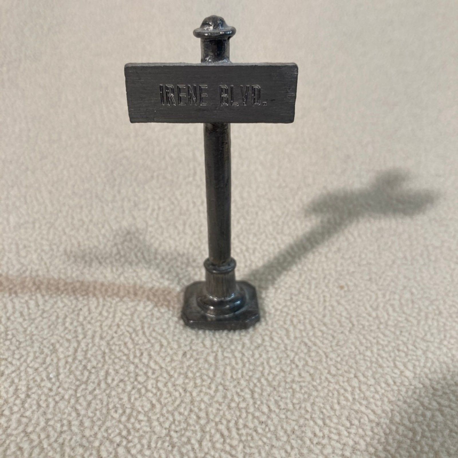 Michael Ricker Pewter Sign \