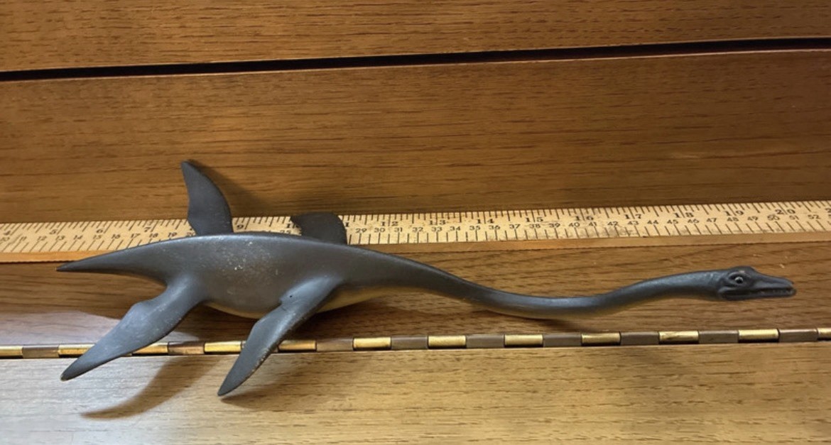 Rare Vintage Schleich 2003 Elasmosaurus Dinosaur Figure Retired 16447 Replica