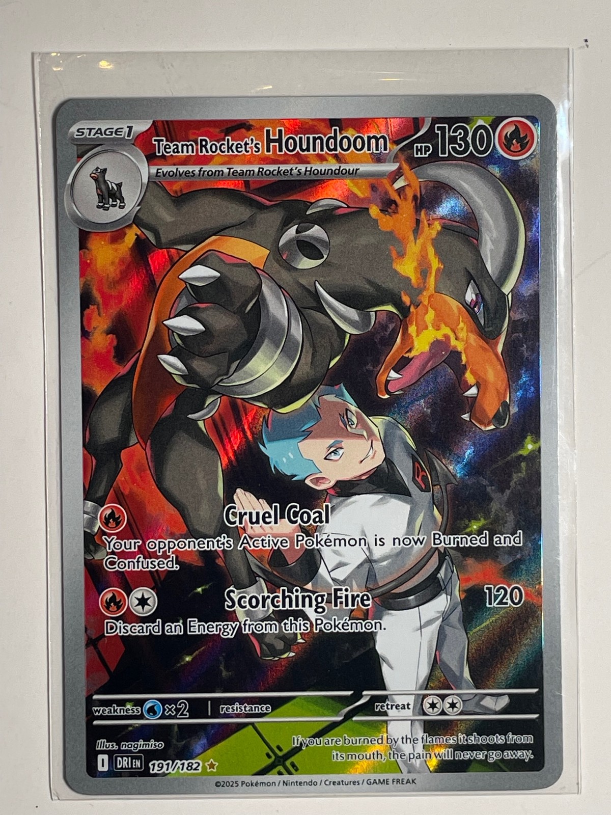 SV10: Destined Rivals #191/182 Team Rocket\'s Houndoom
