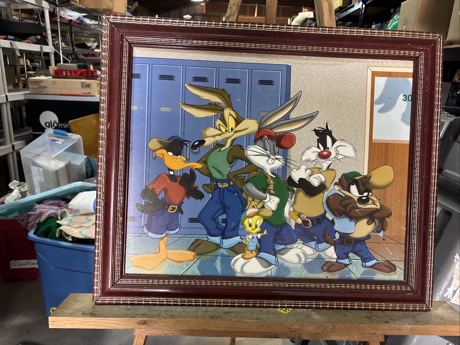 VINTAGE LOONEY TUNES Print TAZ Daffy BUGS Tweety SYLVESTER Wylie Coyote Y2k 1998