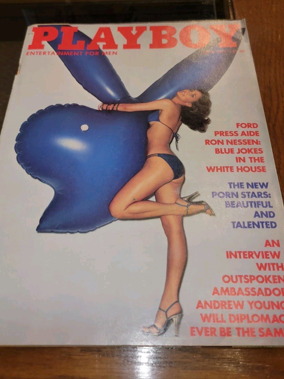 play boy magazine vintage trump