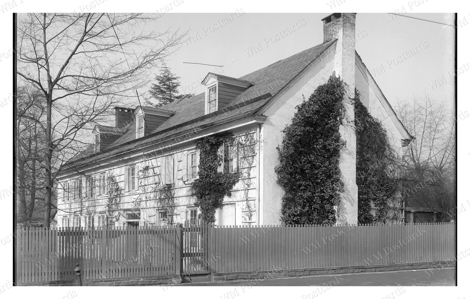 Philadelphia Pennsylvania 1900s Wyck House Germantown Standard Postcard