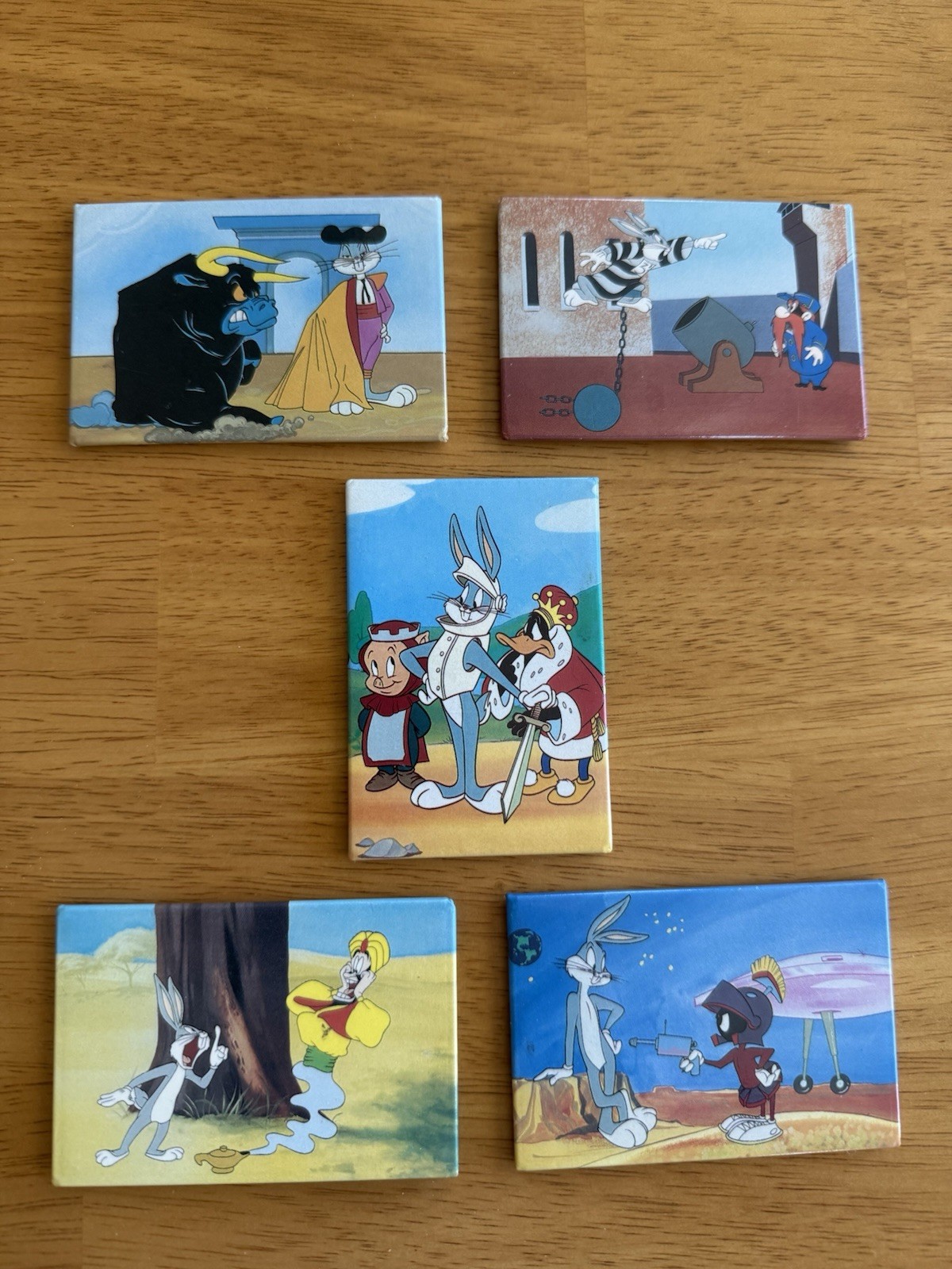 Vintage 1993 Warner Bros “Memo Magnets”/“Looney Tunes Figure Magnets”
