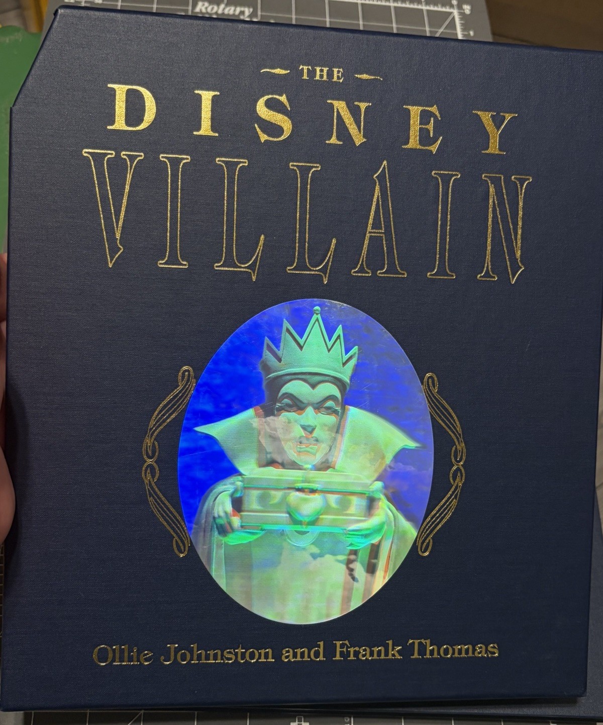 Disney Villain 1993 1st Edition Signed Ollie Johnston Frank Thomas #629/7500