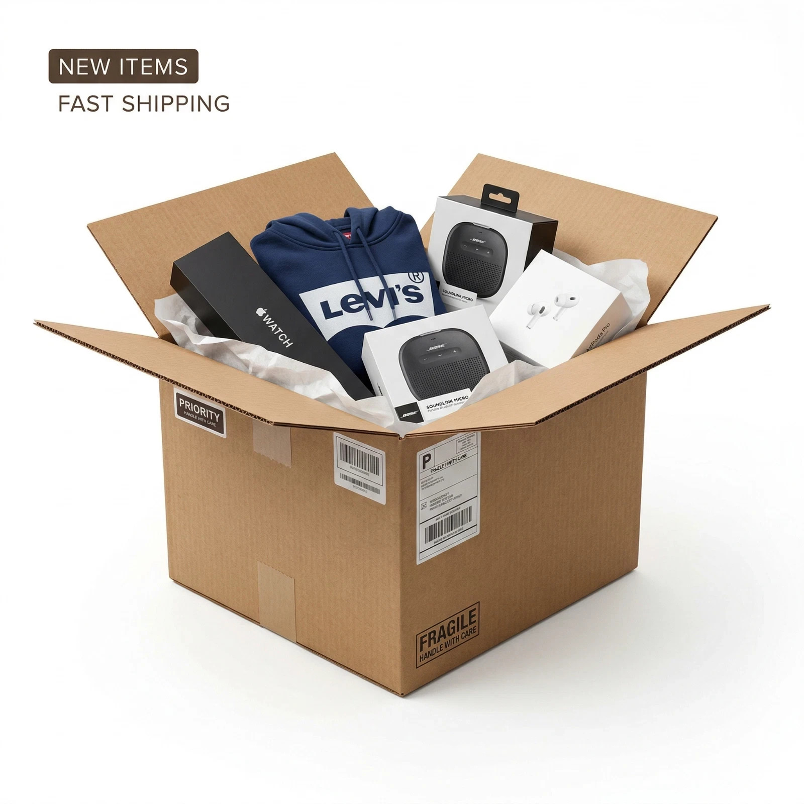 Medium Amazon General Merchandise Overstock Grab Bag