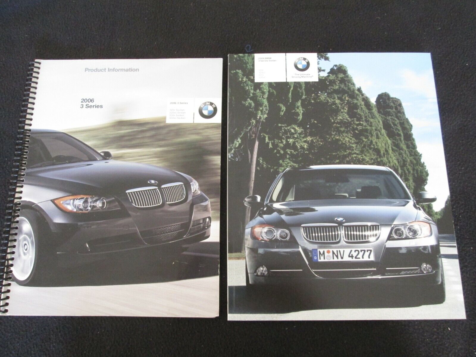 2006-2008 BMW 3 Series Sedan E90 DEALER-only Brochure 328i 335i Sales Catalog Pk