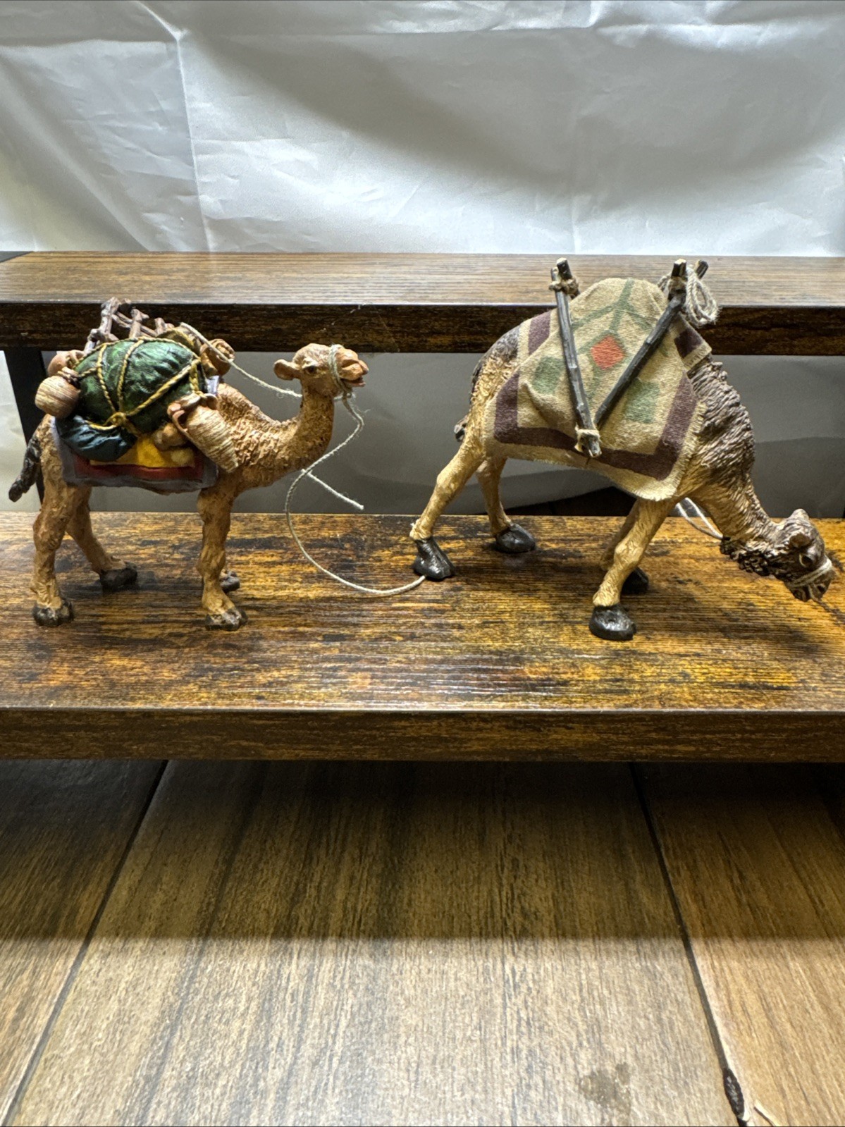 Two Vintage Camel Figurines Department 56