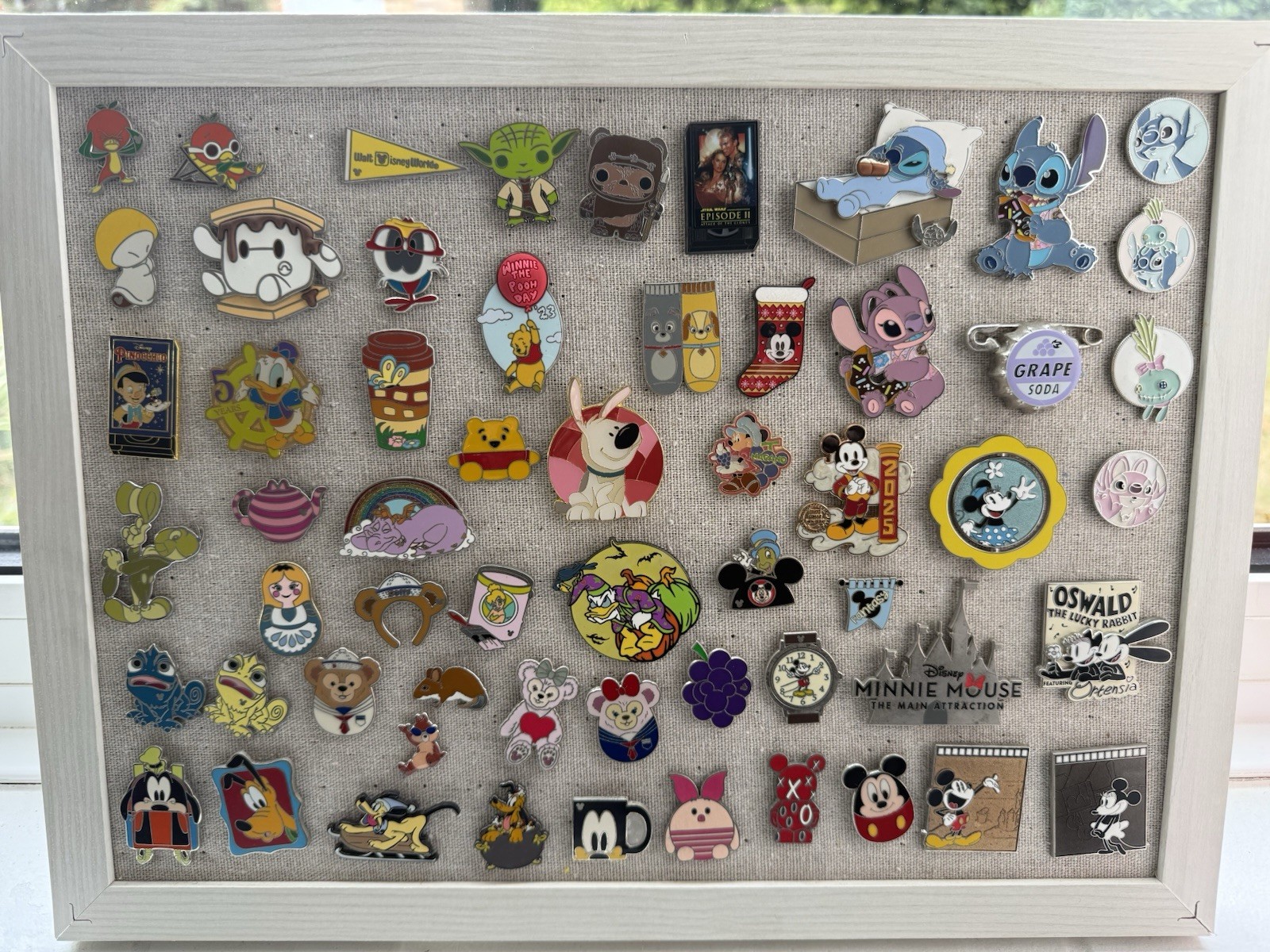 Large Disney Trading Pin Collection – Mixed Character Bundle (58) Job Lot