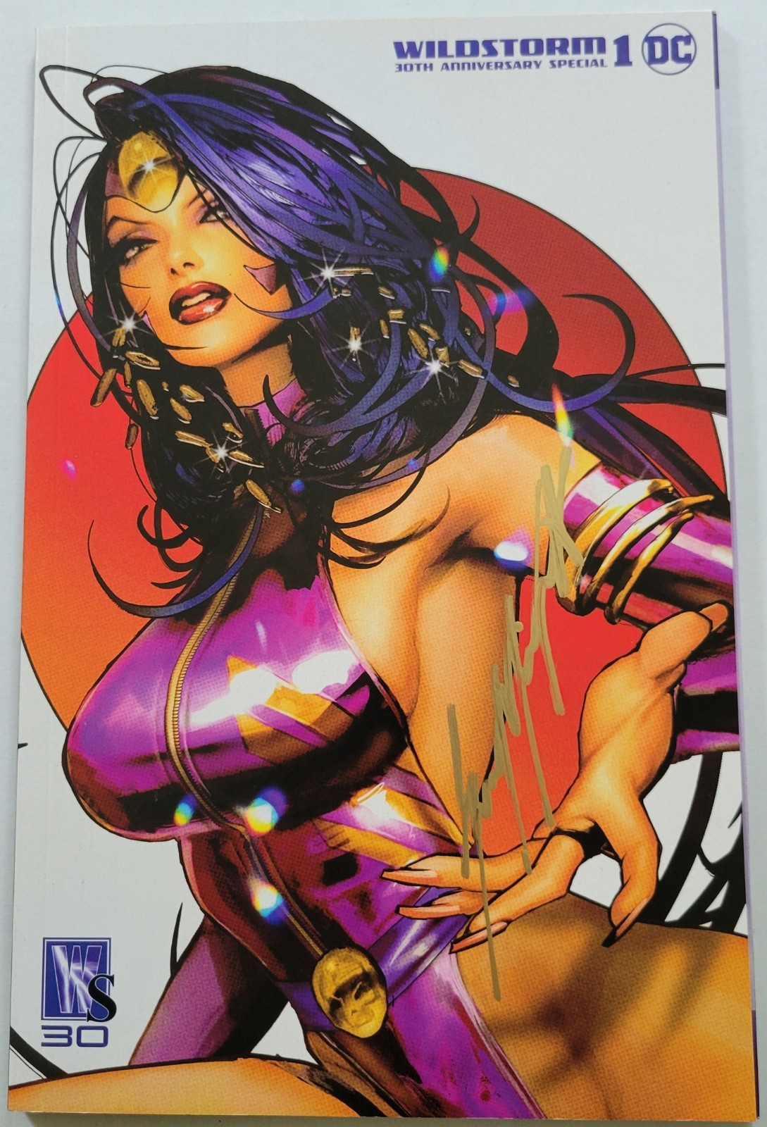 WILDSTORM #1 30TH ANNIVERSARY VARIANT SIGNED by SOZOMAIKA W/ COA DC 2023 NM