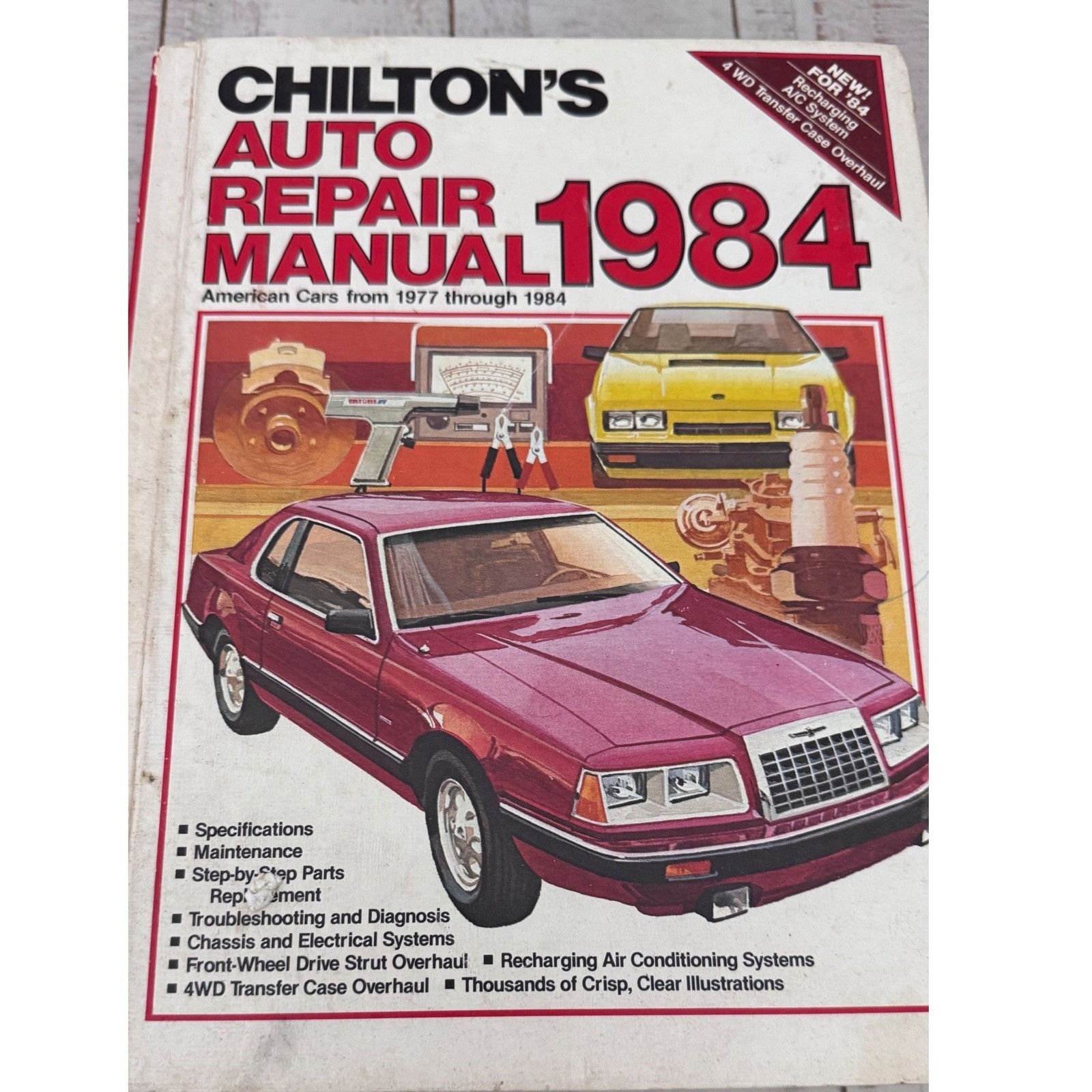 Chilton\'s Auto Repair Manual 1984 American Cars 1977-1984 Hardcover Guide