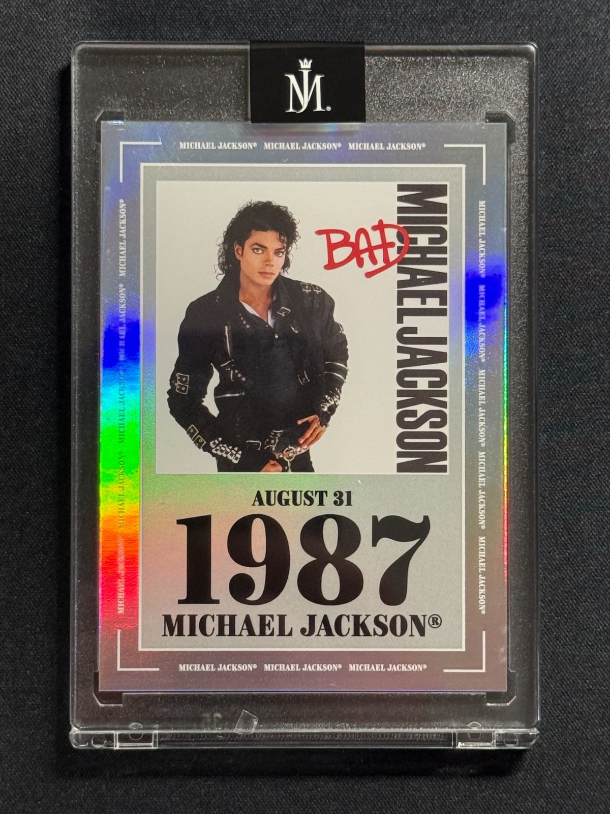 2026 Michael Jackson Keepsake Album #3 Bad 1987 Encased 0689/1987