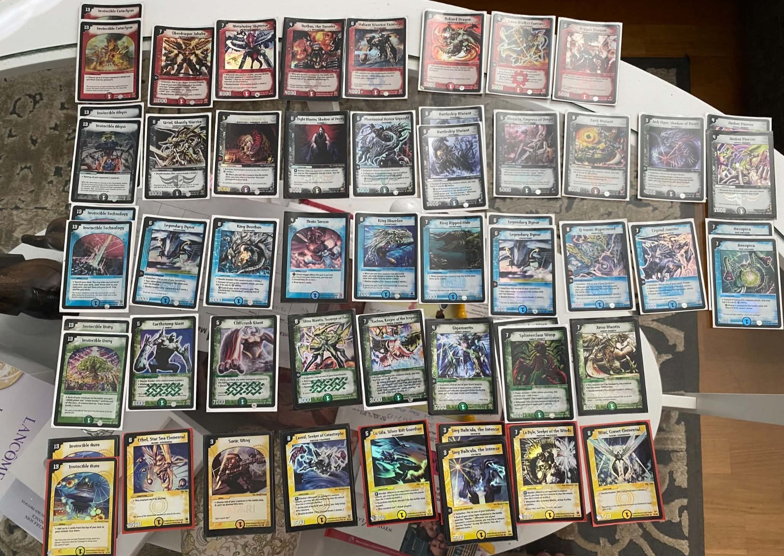 Duel Masters Card Bulk Holo Lot 55 English - GREAT Condition (see description)