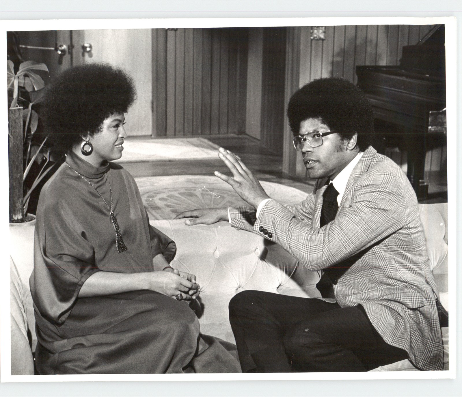 Married Actors Clarence Williams III Gloria Foster Mod Squad 1970 Press Photo