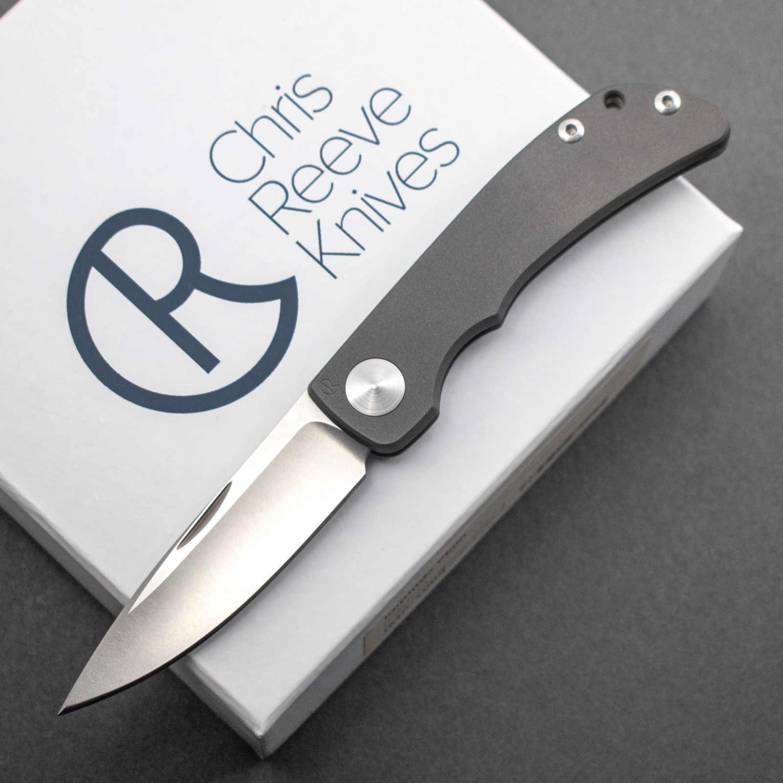 RARE Chris Reeve Knives Impinda, CRK Slipjoint w/ full kit, S35VN, Ti Handles