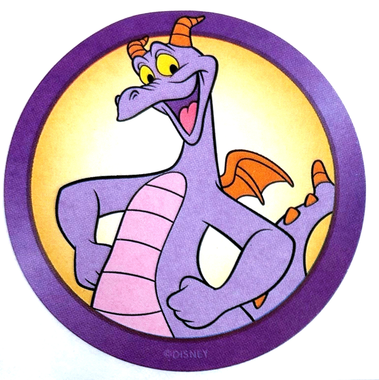 Figment Purple Dragon Sticker EPCOT Walt Disney World Imagination Collectible