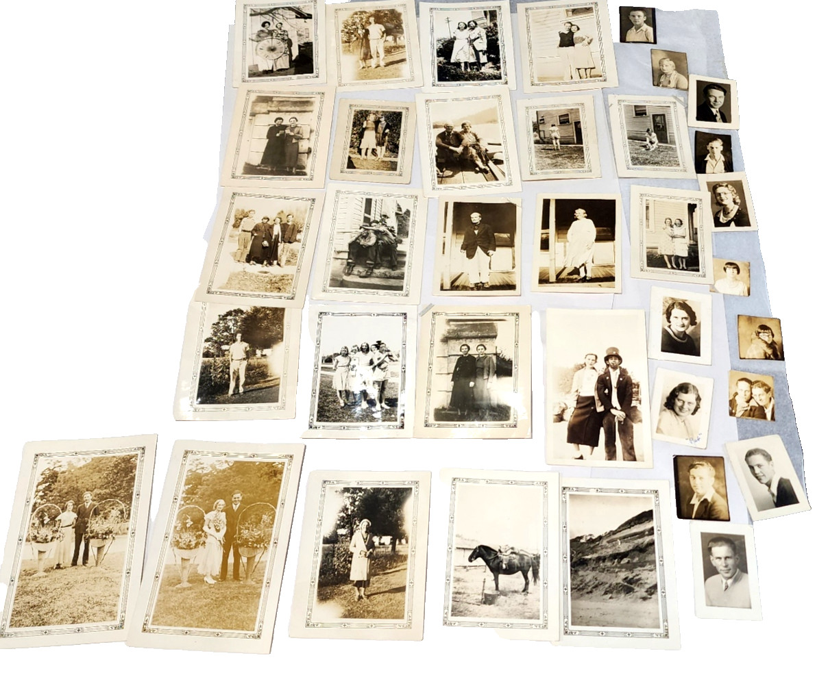 Taft Newberg Oregon History Photo Album Lot 1930s Arline Parker Gantry McKey 60p