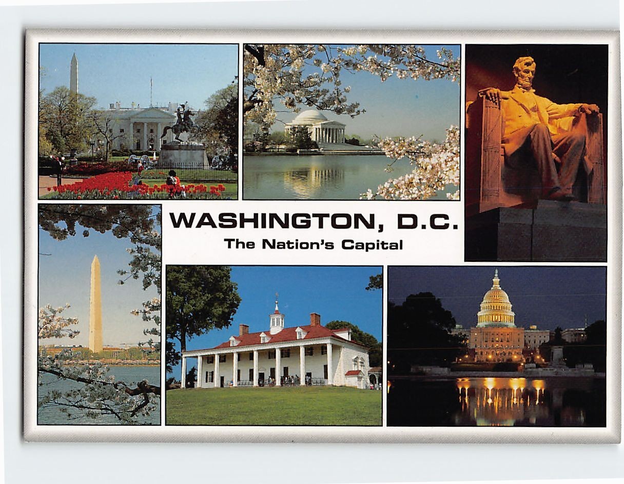 Postcard The Nation\'s Capital Washington DC USA