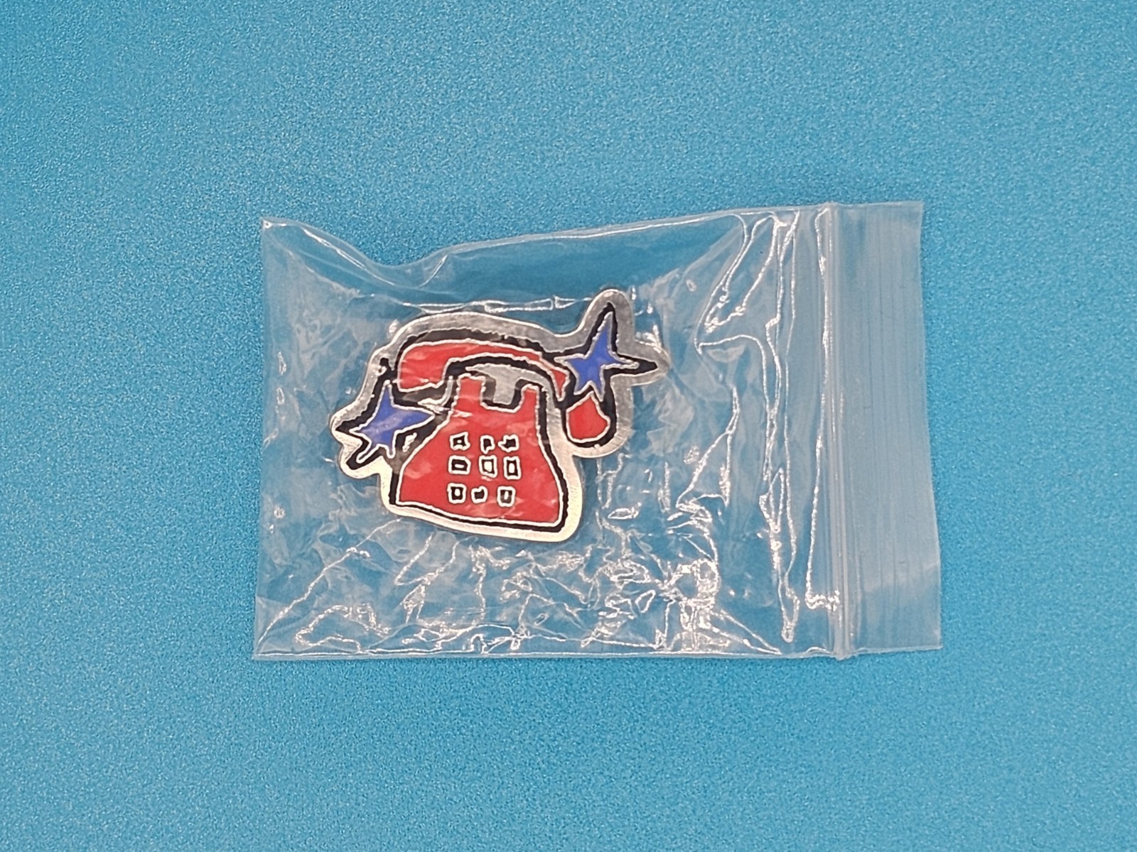 Harry Styles NYC Together Together Popup Exclusive Pin - Red Telephone 