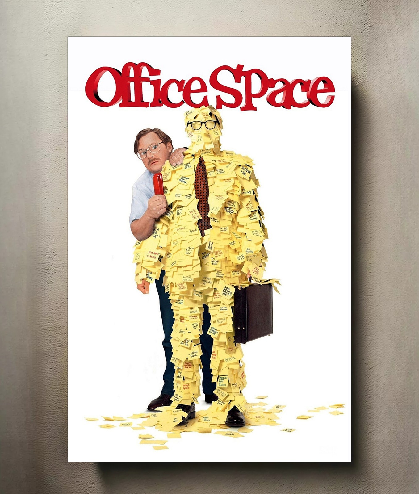 Office Space 8x12 Metal Movie Poster Sign
