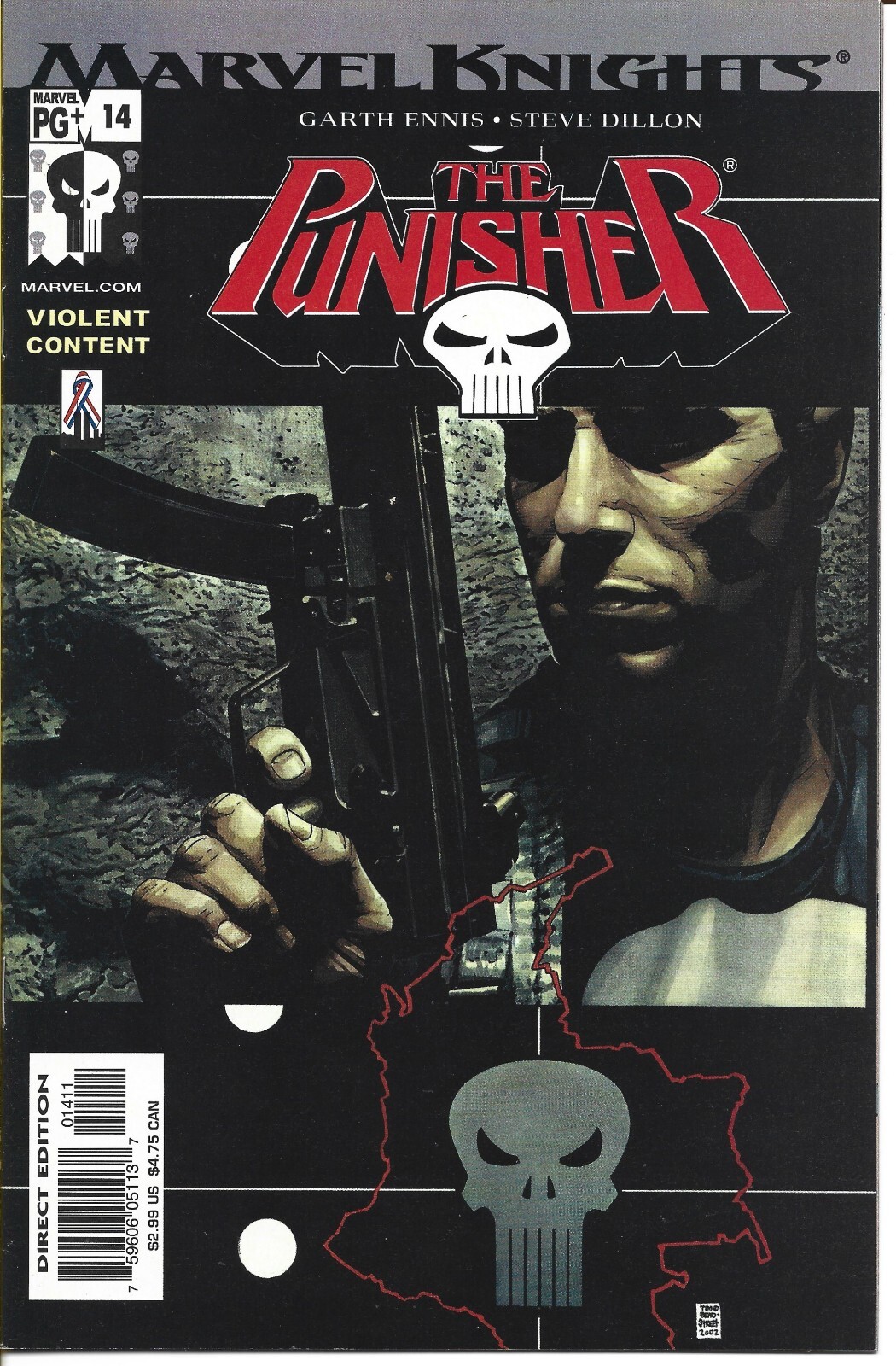 THE PUNISHER #14 MARVEL COMICS 2002 BAGGED AND BOARDED