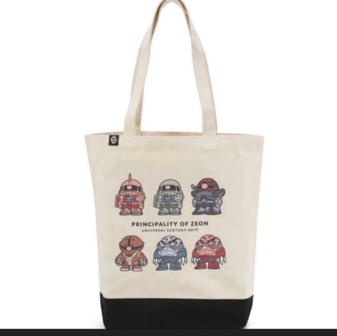 STRICT-G Mobile Suit Gundam Deformed Tote Bag Zeon Forces Gundam