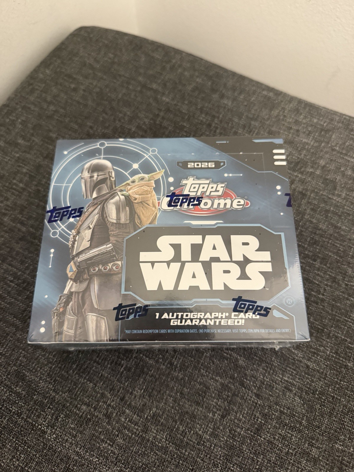 2026 Topps Chrome Star Wars Hobby Box - Factory Sealed In Hand