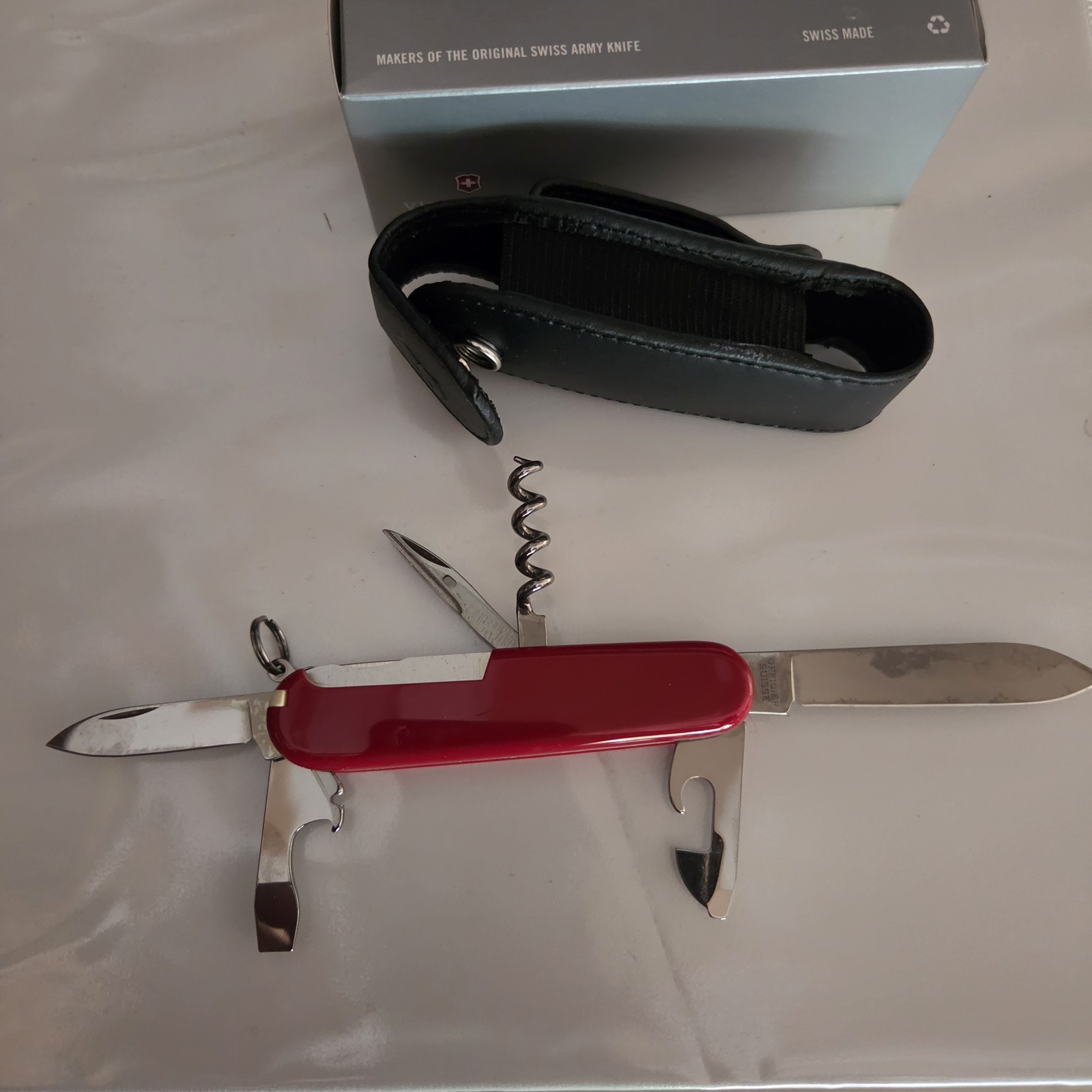 Victorinox Spartan Swiss Army Pocket Knife Red