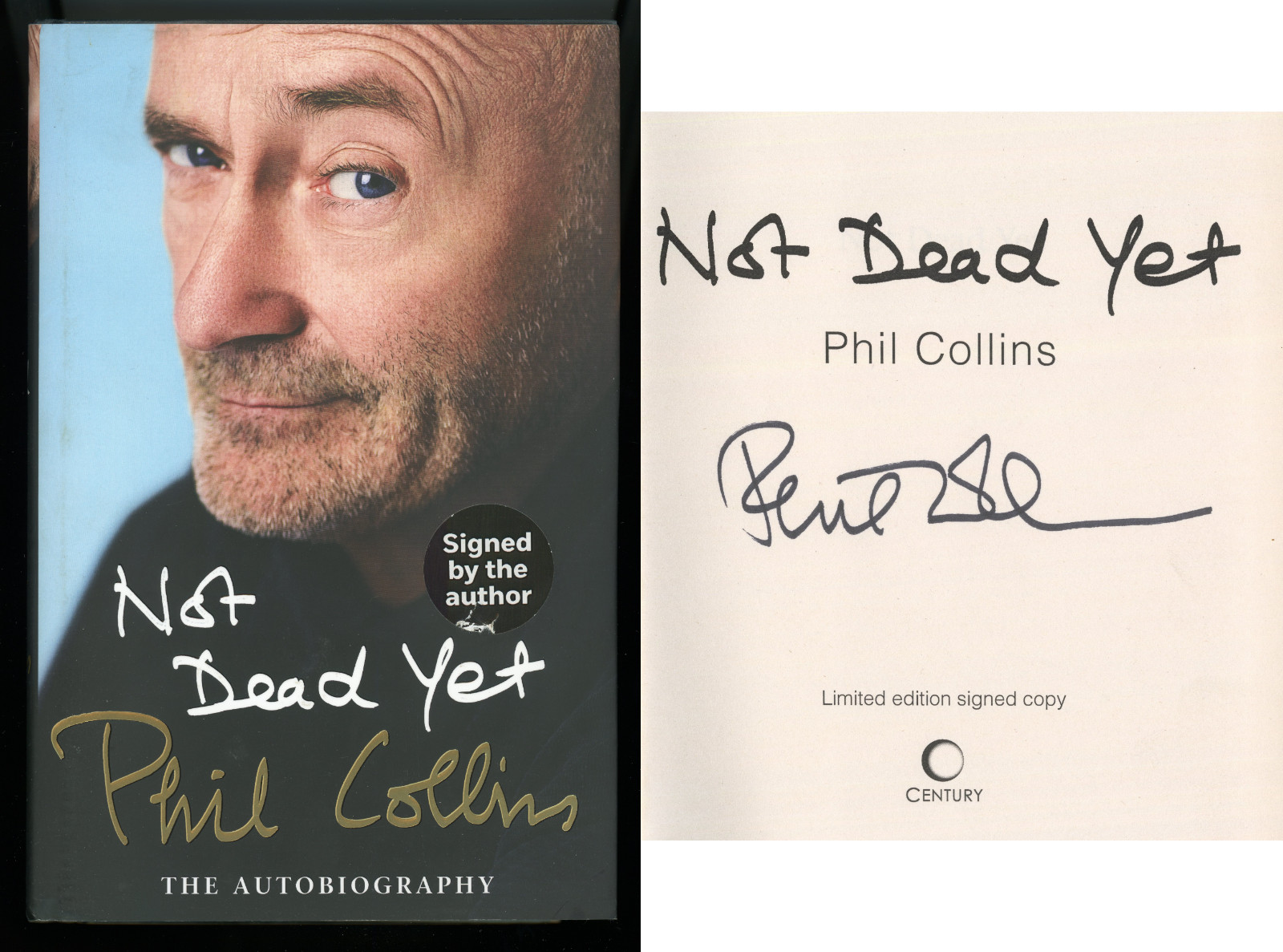 Phil Collins ~ Signed Autographed 