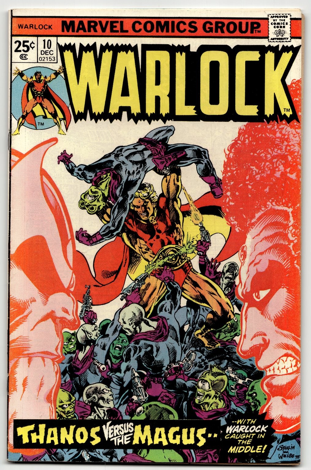Warlock #10 Marvel Comics Thanos The Magus Bronze Age 1975