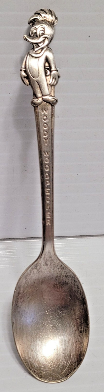 VINTAGE WOODY WOODPECKER SILVER PLATE SPOON ***FREE SHIP***