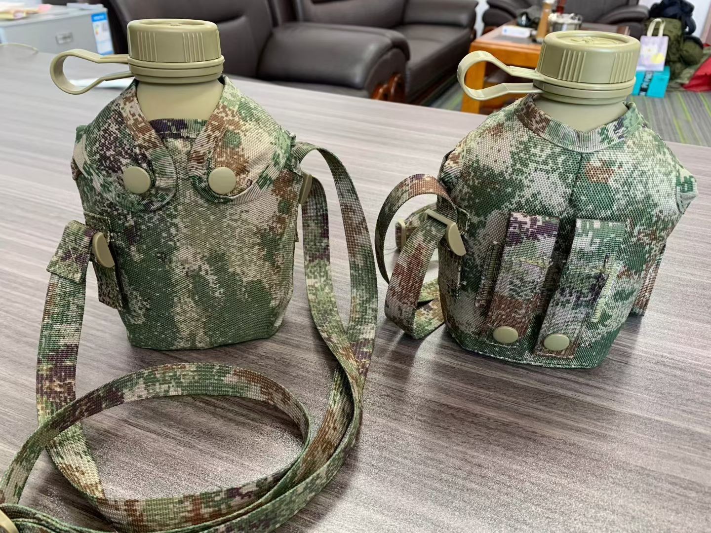 China ARMY PLA Type 21 Starry Sky 1L Water Bottle Mess Kit Camping Hiking