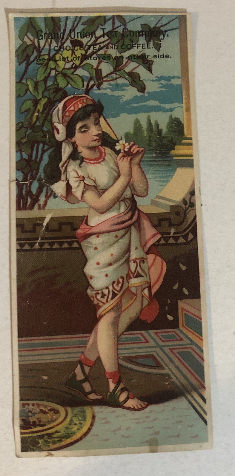 Grand Union Tea Co  Victorian Trade Card New York VTC 5
