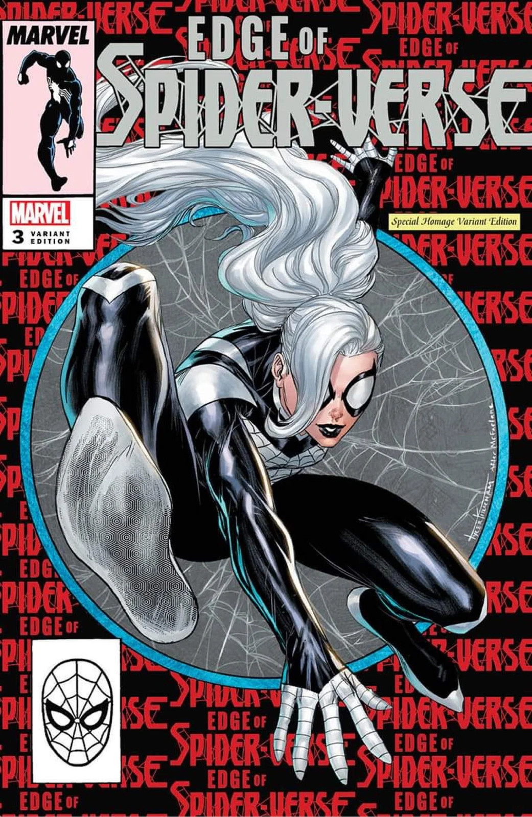 Edge of Spider-Verse #3 – Tyler Kirkham Black Cat Homage Exclusive Variant