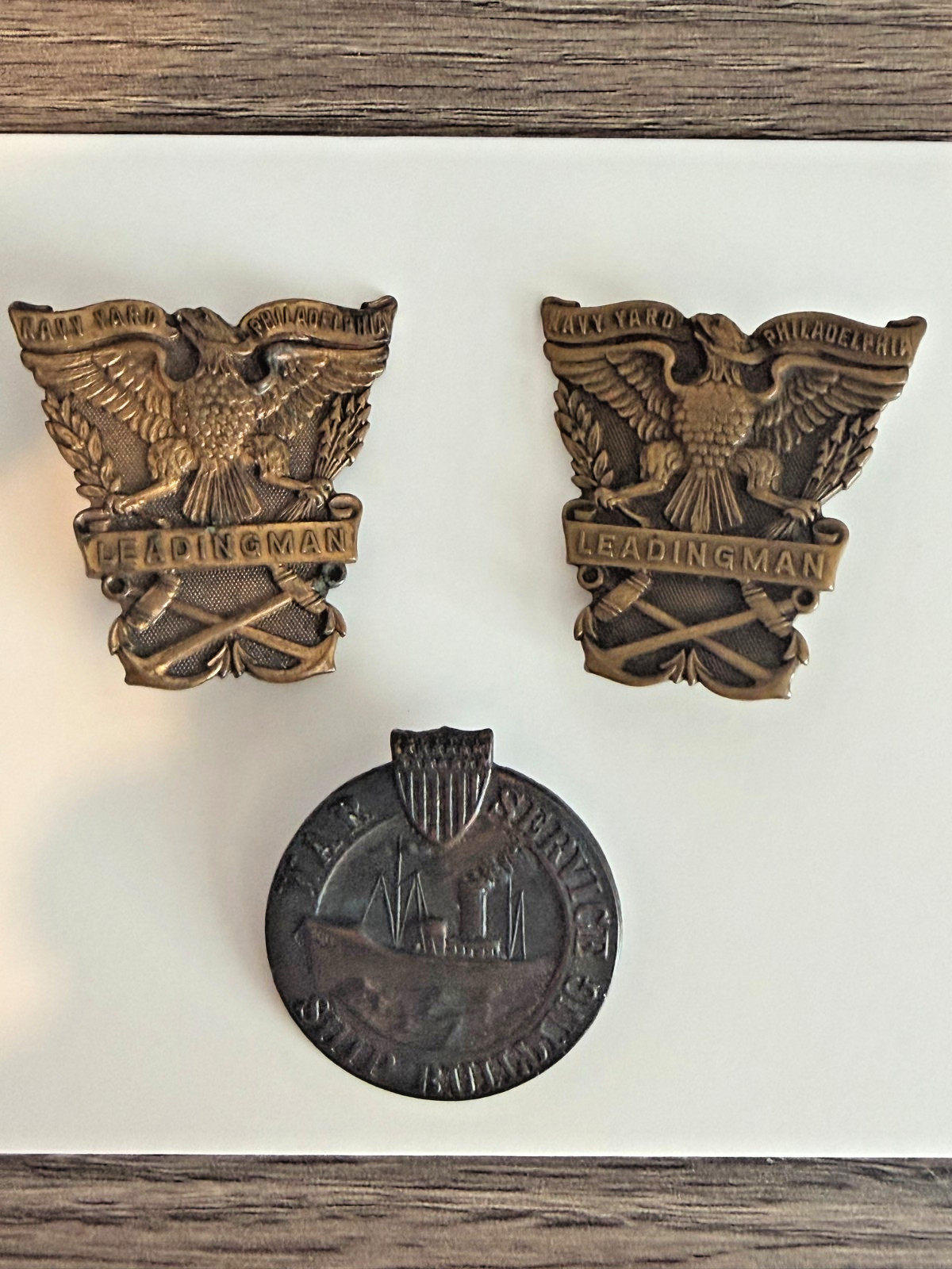 WWII Philadelphia Naval Yard Medals