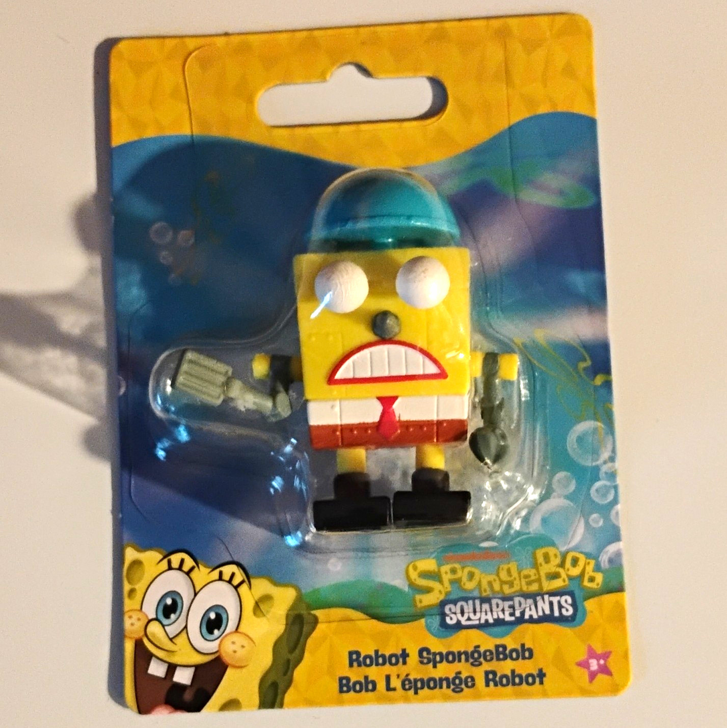 Just Play SpongeBob SquarePants Robot SpongeBob Mini Figurine, Boxed