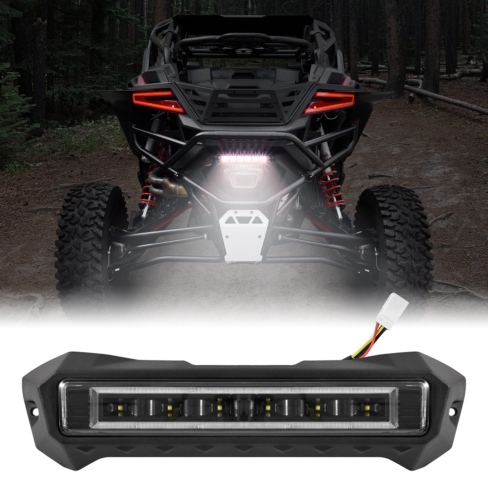 SAUTVS LED Rear Accent Tail Light for Polaris RZR PRO R 2022-2024 Accessories... SAUTVS LED Rear Accent Tail Light for Polaris RZR PRO R 2022-2024 Accessories...