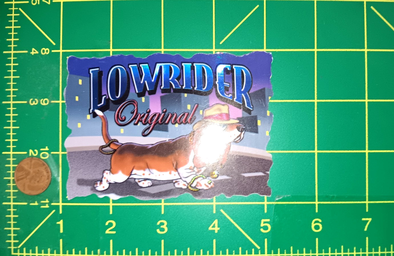 LOWRIDER Sticker / Decal RACING ORIGINAL OLD STOCK
