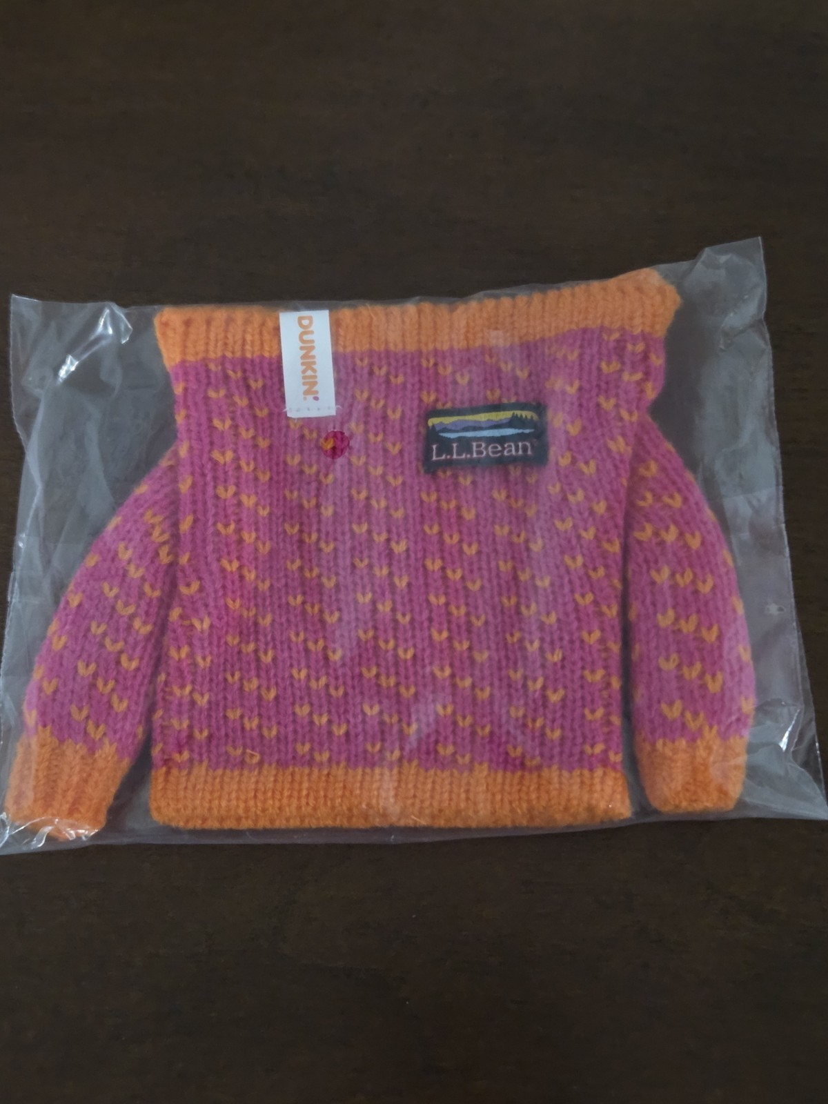 New Dunkin\' Limited Edition Sweater Cup Sleeve L.L. Bean Dunkin
