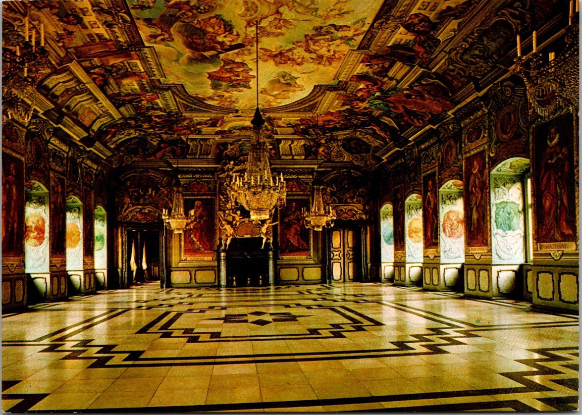 Bamberg Bavaria Kaisersaal Neue Residenz Interior Continental Postcard B823