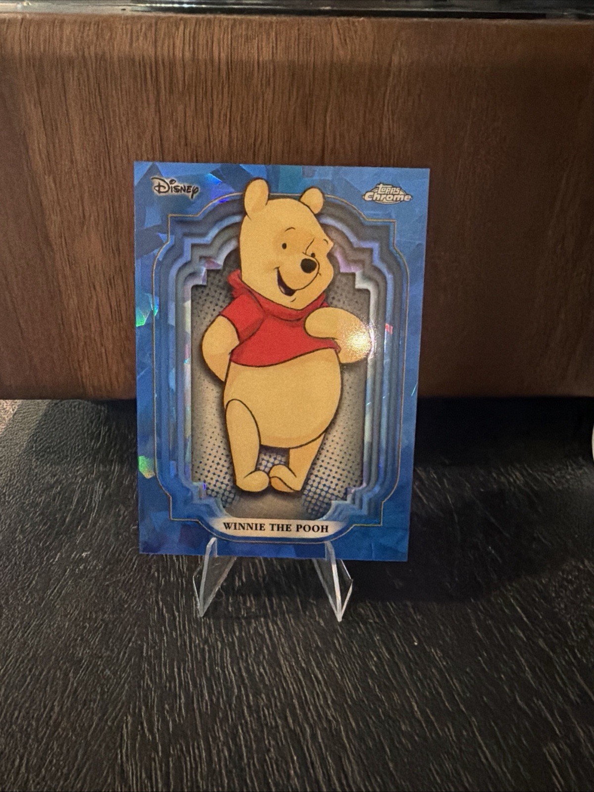 2024 Topps Chrome Disney Sapphire Winnie the Pooh #124