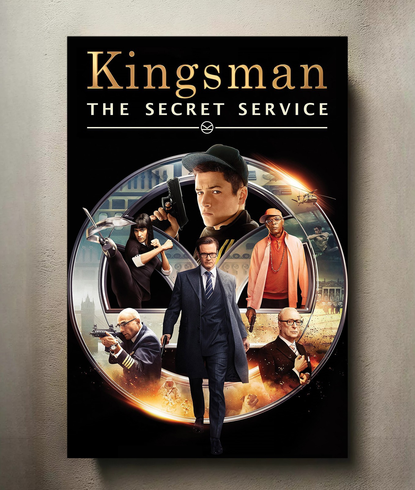 Kingsman: The Secret Service 8x12 Metal Movie Poster Sign